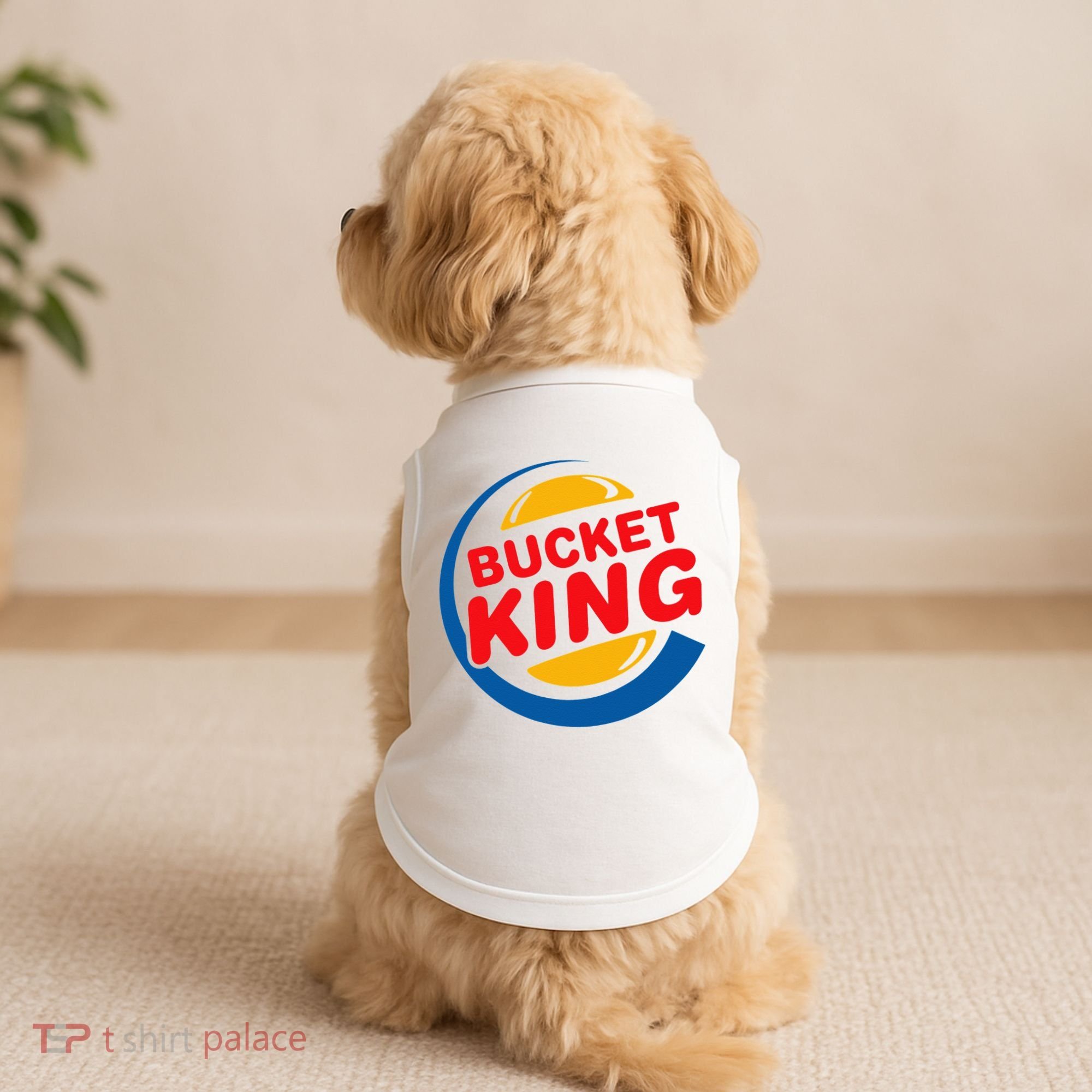 Bucket King Basketball Player Hoops Culture Funny Doggie Tank