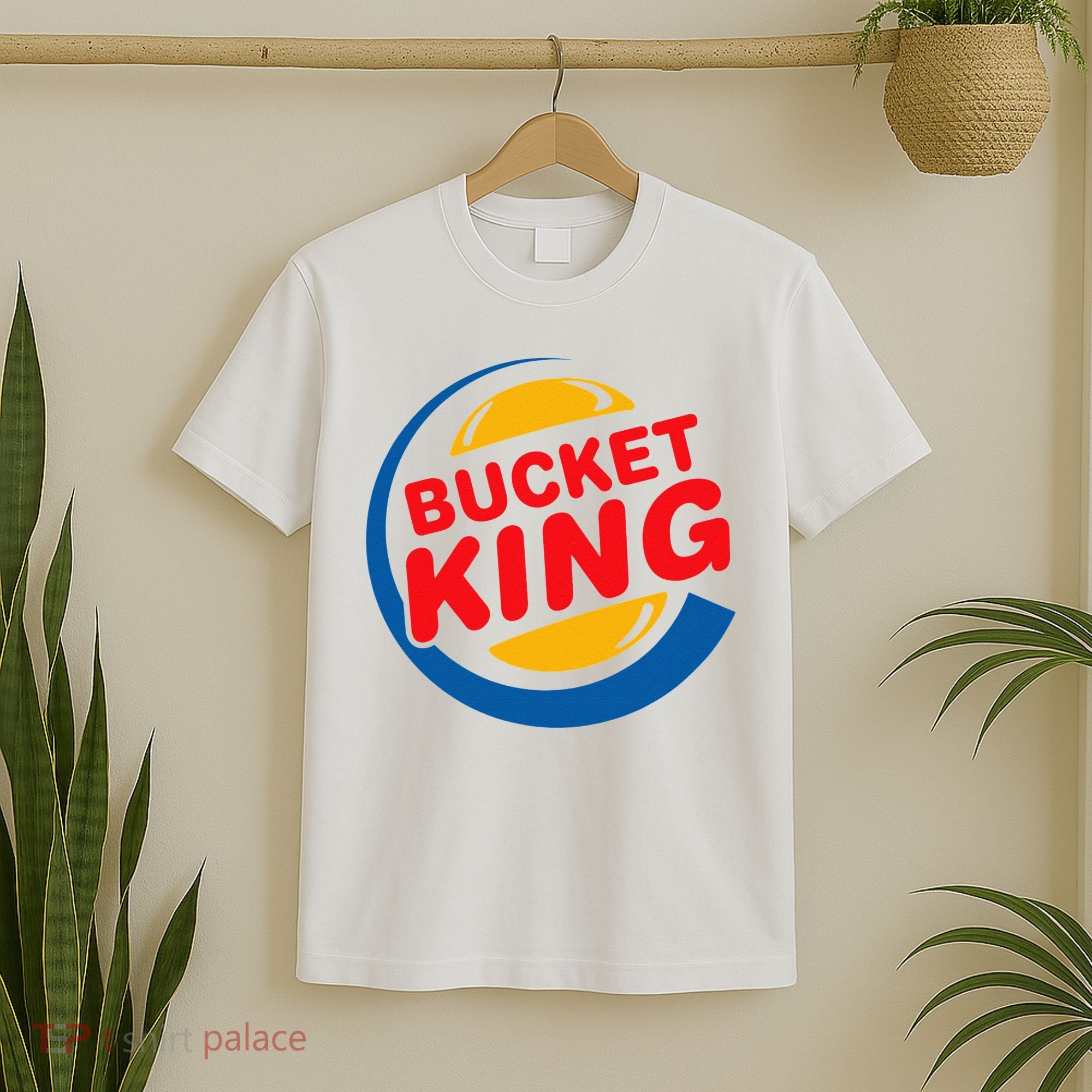 Bucket King Basketball Player Hoops Culture Funny T-Shirt