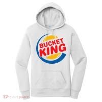 Bucket King Basketball Player Hoops Culture Funny Women's Hoodie thumb 0