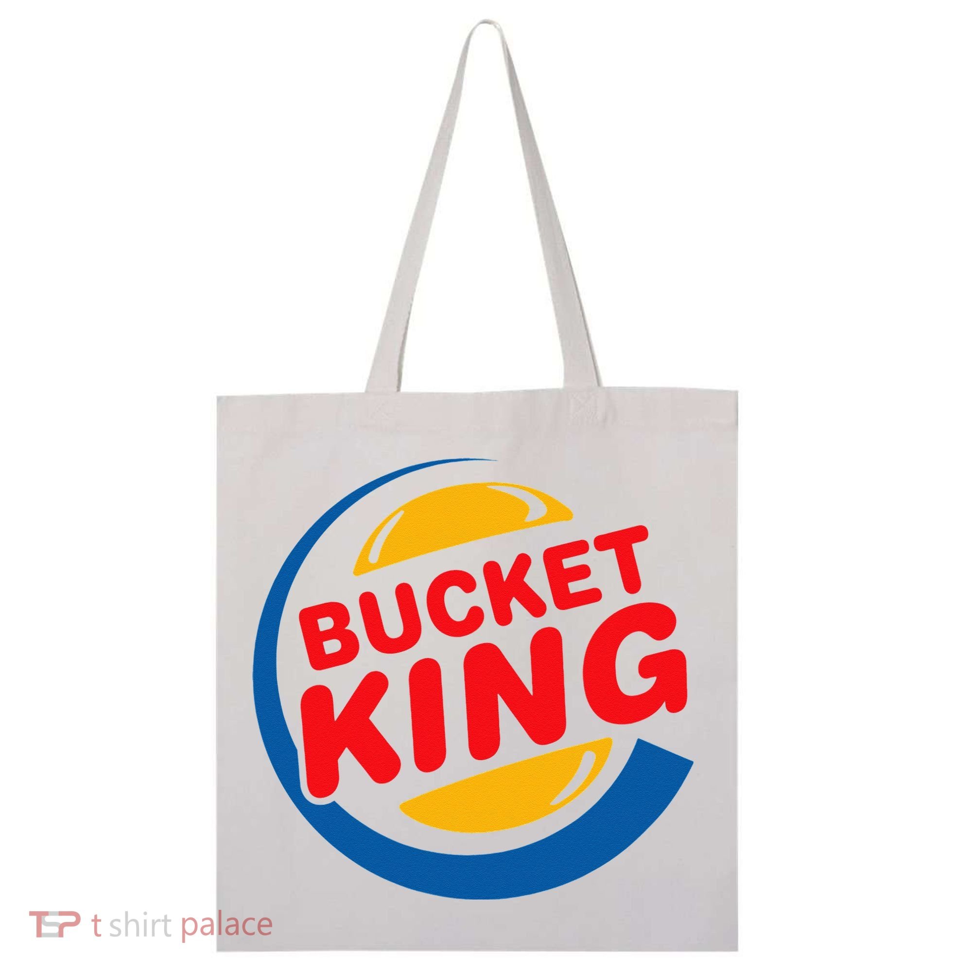 Bucket King Basketball Player Hoops Culture Funny Tote Bag
