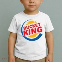 Bucket King Basketball Player Hoops Culture Funny Toddler T-Shirt thumb 2