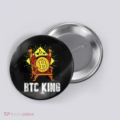 Bitcoin King Button