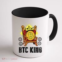 Bitcoin King Coffee Mug thumb 1