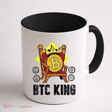 Bitcoin King Coffee Mug back