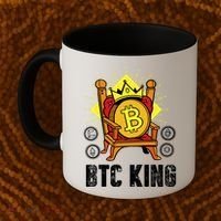 Bitcoin King Coffee Mug thumb 2