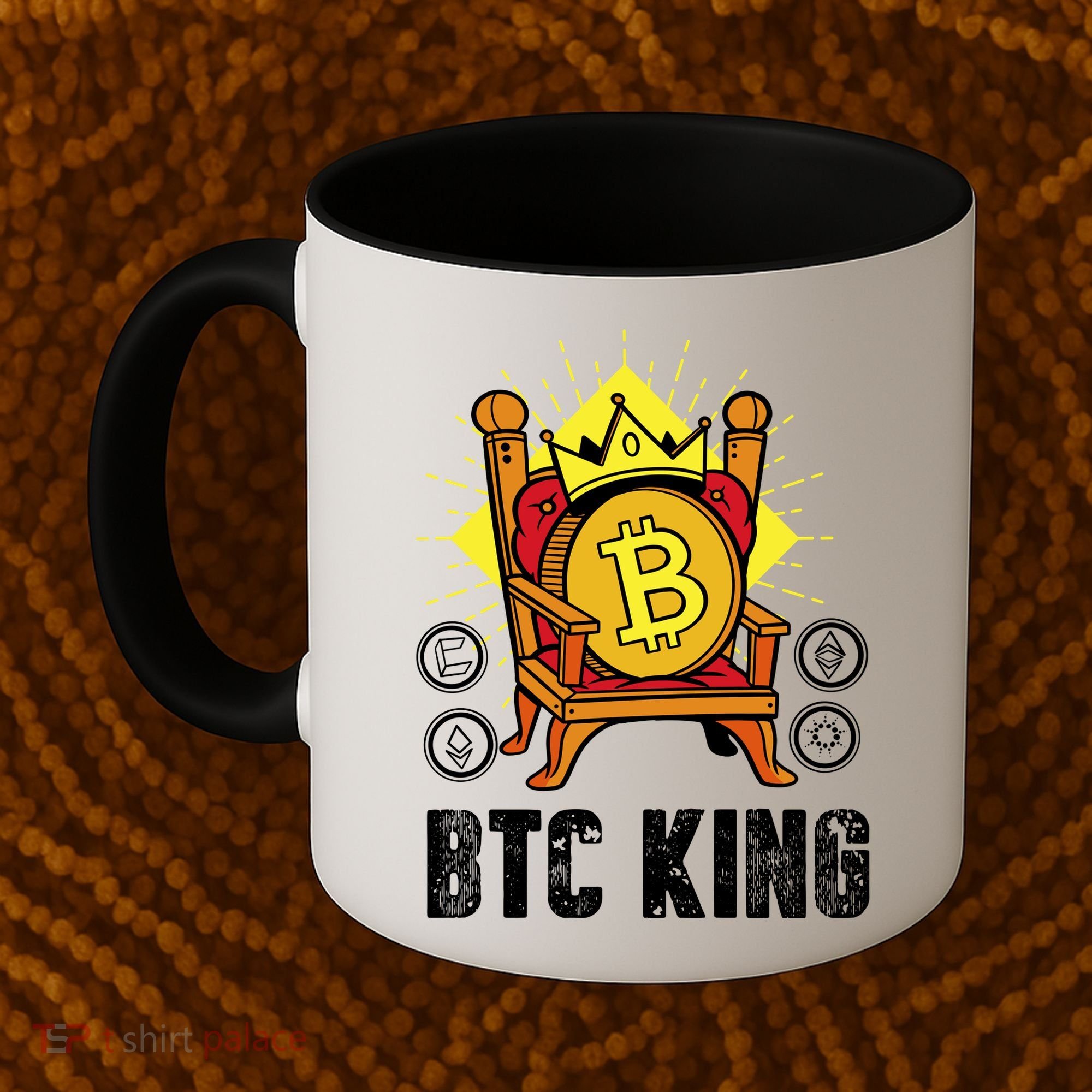 Bitcoin King Coffee Mug