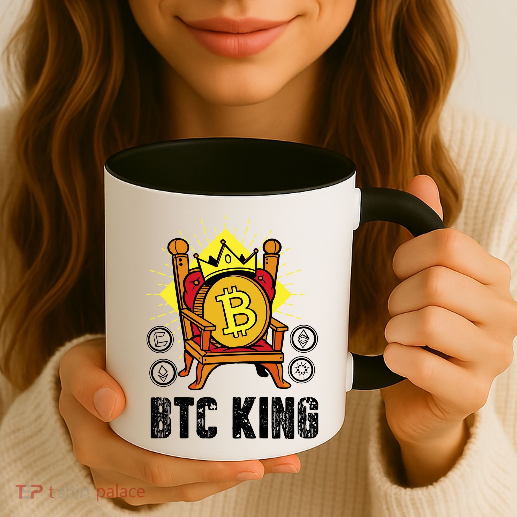 Bitcoin King Coffee Mug