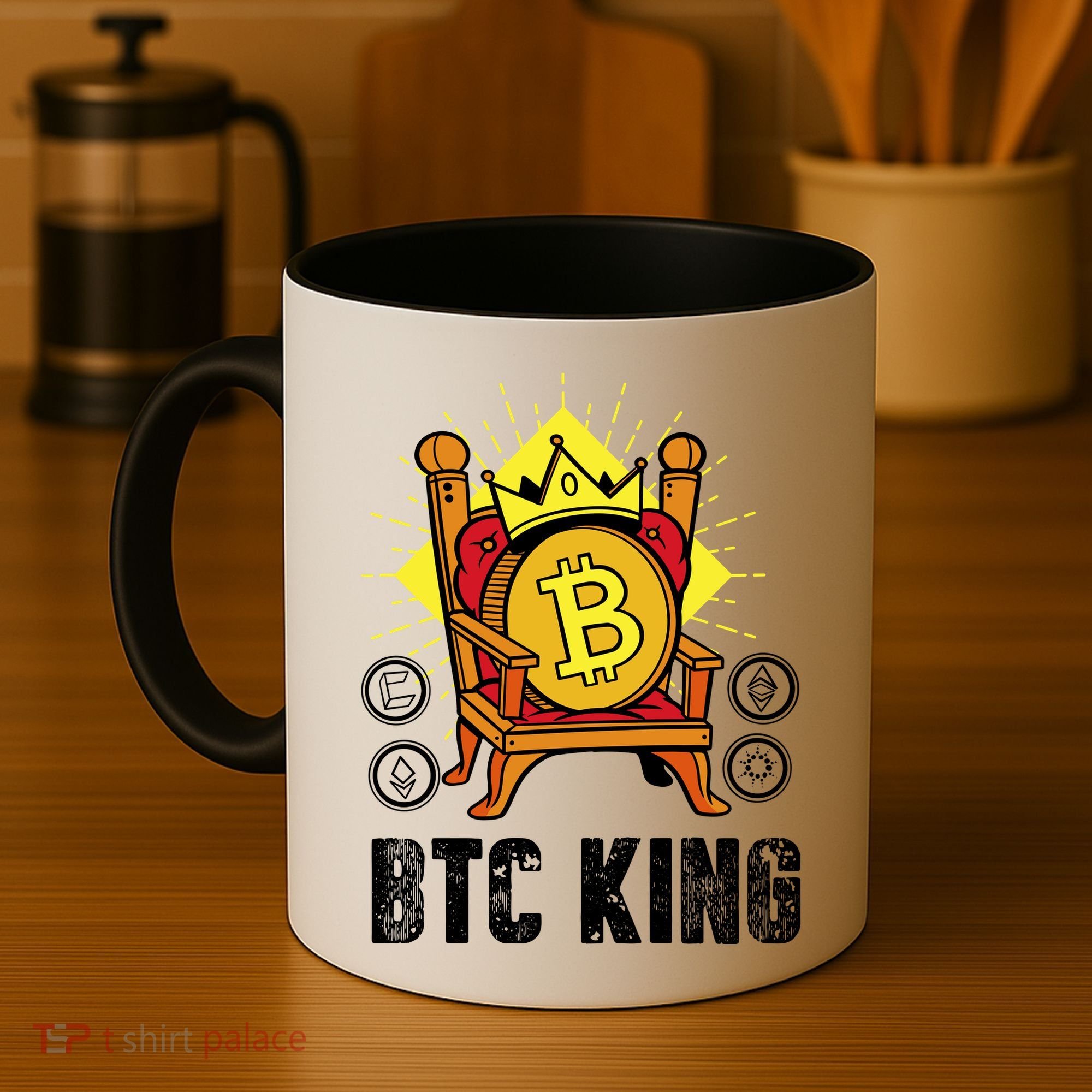 Bitcoin King Coffee Mug