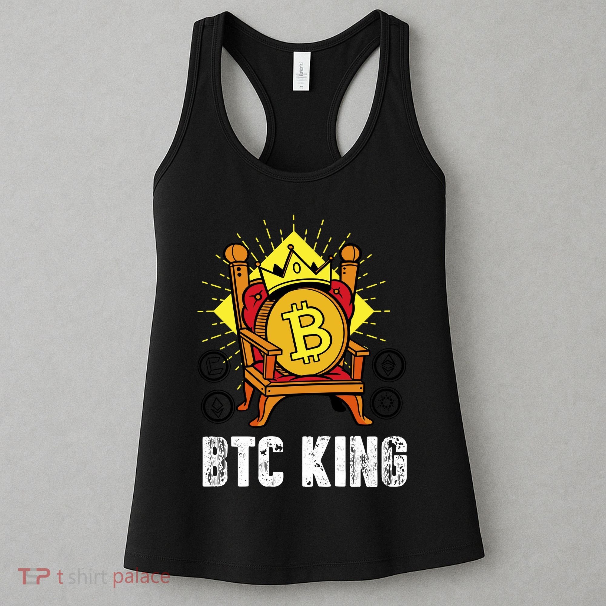 Bitcoin King Women's Tank Top