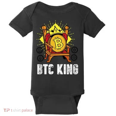 Bitcoin King Baby Bodysuit