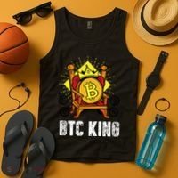 Bitcoin King Tank Top thumb 4