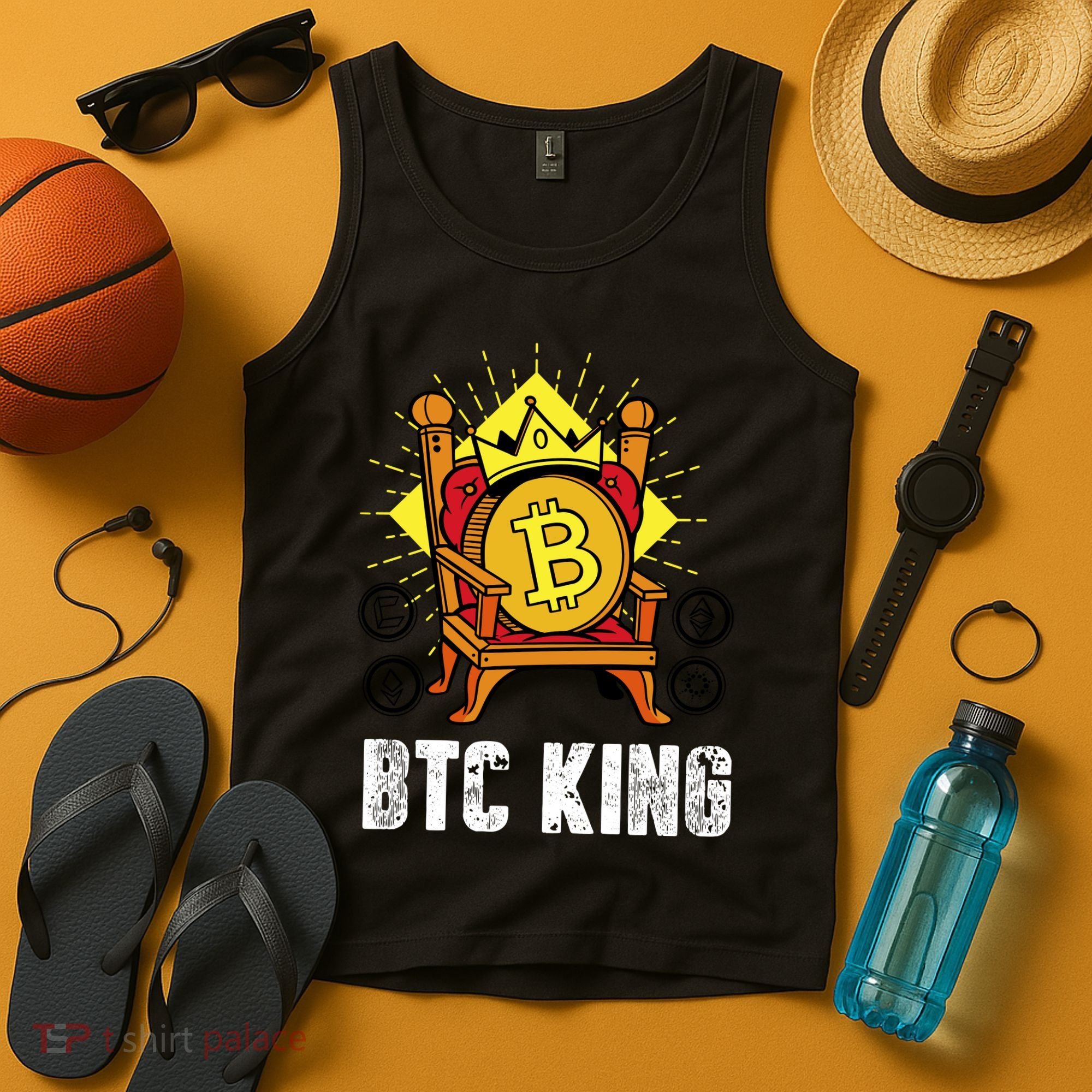 Bitcoin King Tank Top