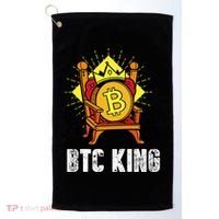 Bitcoin King Golf Towel thumb 0
