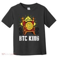 Bitcoin King Toddler T-Shirt thumb 0