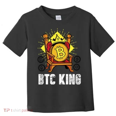 Bitcoin King Toddler T-Shirt