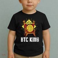 Bitcoin King Toddler T-Shirt thumb 2