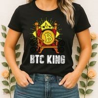Bitcoin King Women's T-Shirt thumb 2