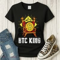 Bitcoin King Women's T-Shirt thumb 3