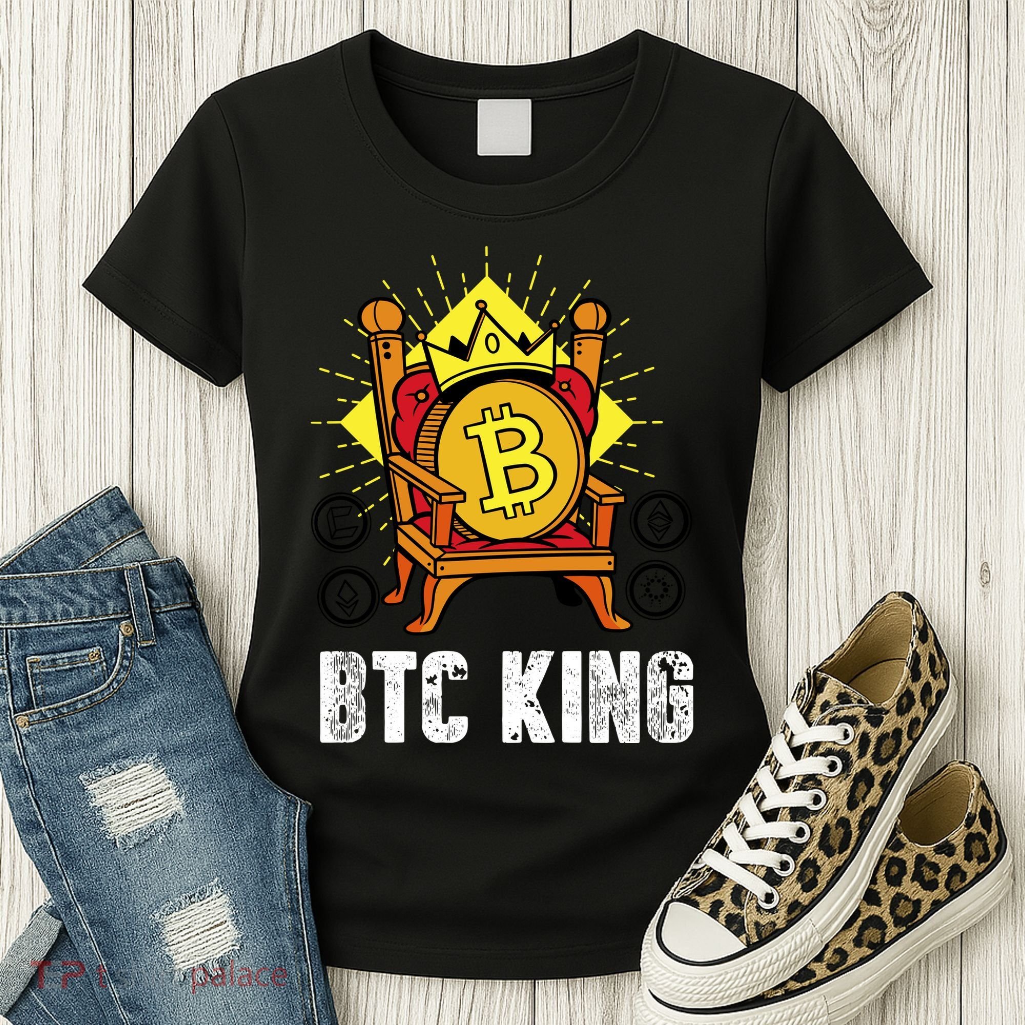 Bitcoin King Women's T-Shirt