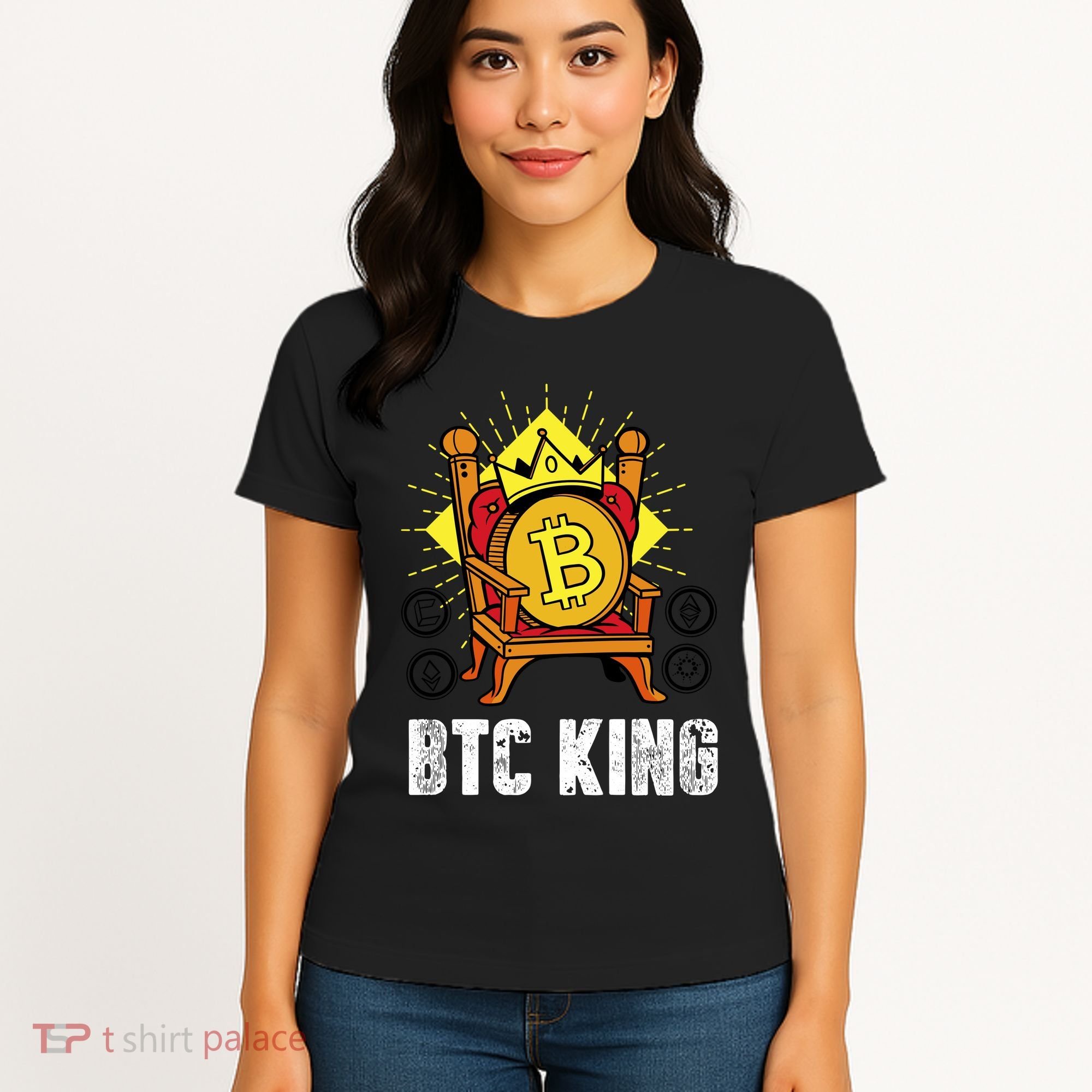 Bitcoin King Women's T-Shirt