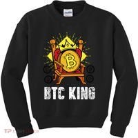 Bitcoin King Kids Sweatshirt thumb 0