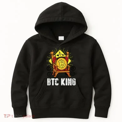 Bitcoin King Kids Hoodie