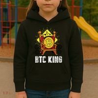 Bitcoin King Kids Hoodie thumb 3