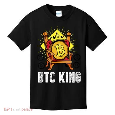 Bitcoin King Kids T-Shirt