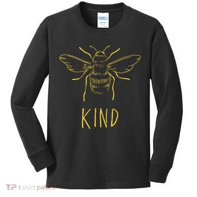 Bee Kind Beekeeping Gift Kids Long Sleeve Shirt