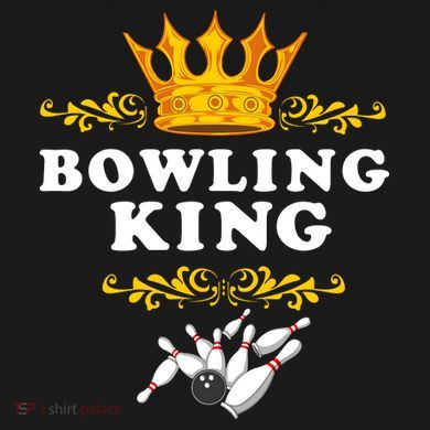 Bowling King Tie Dye Hoodie
