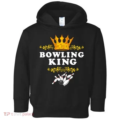 Bowling King Toddler Hoodie