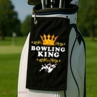 Bowling King Golf Towel thumb 2