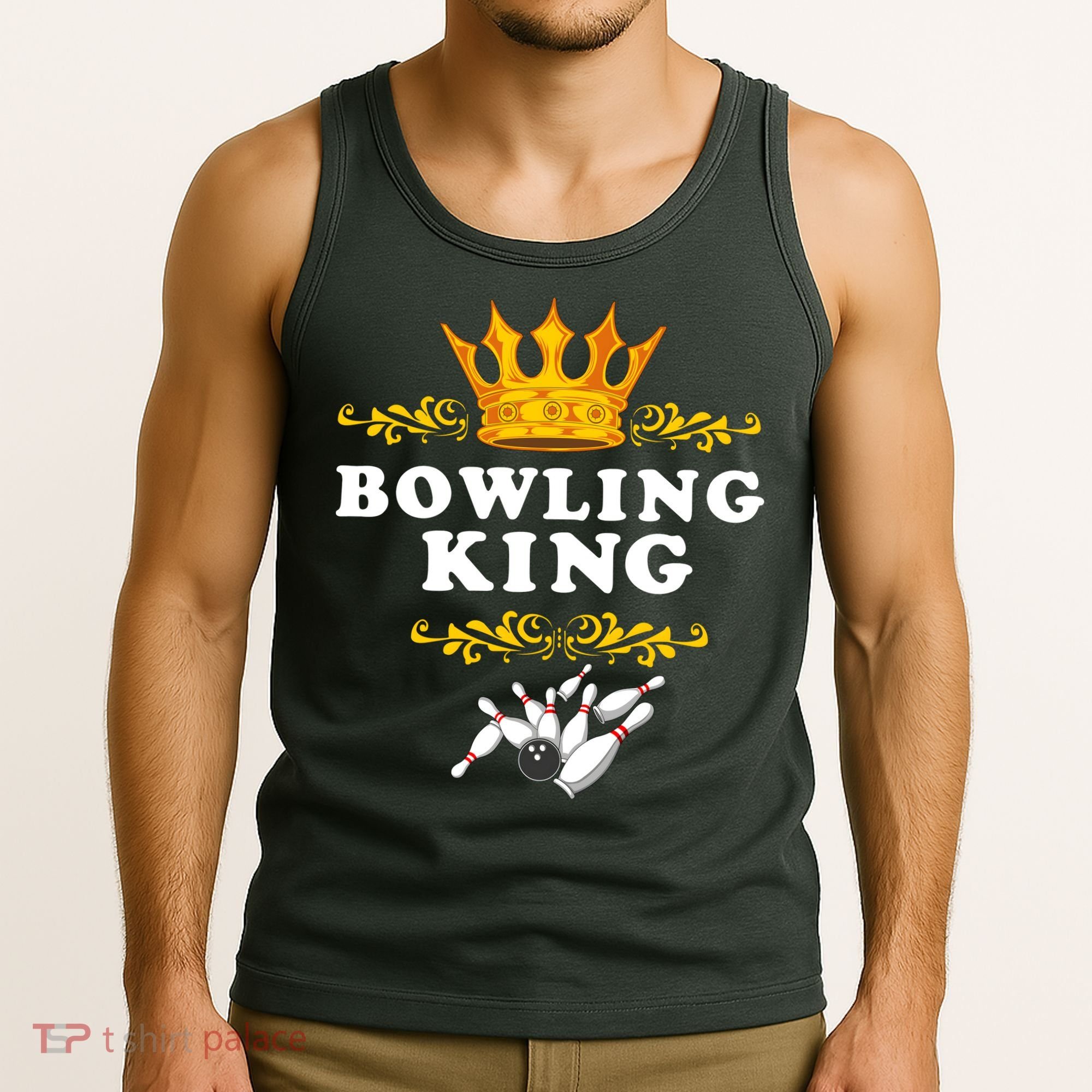Bowling King Tank Top