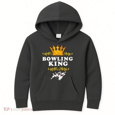 Bowling King Kids Hoodie