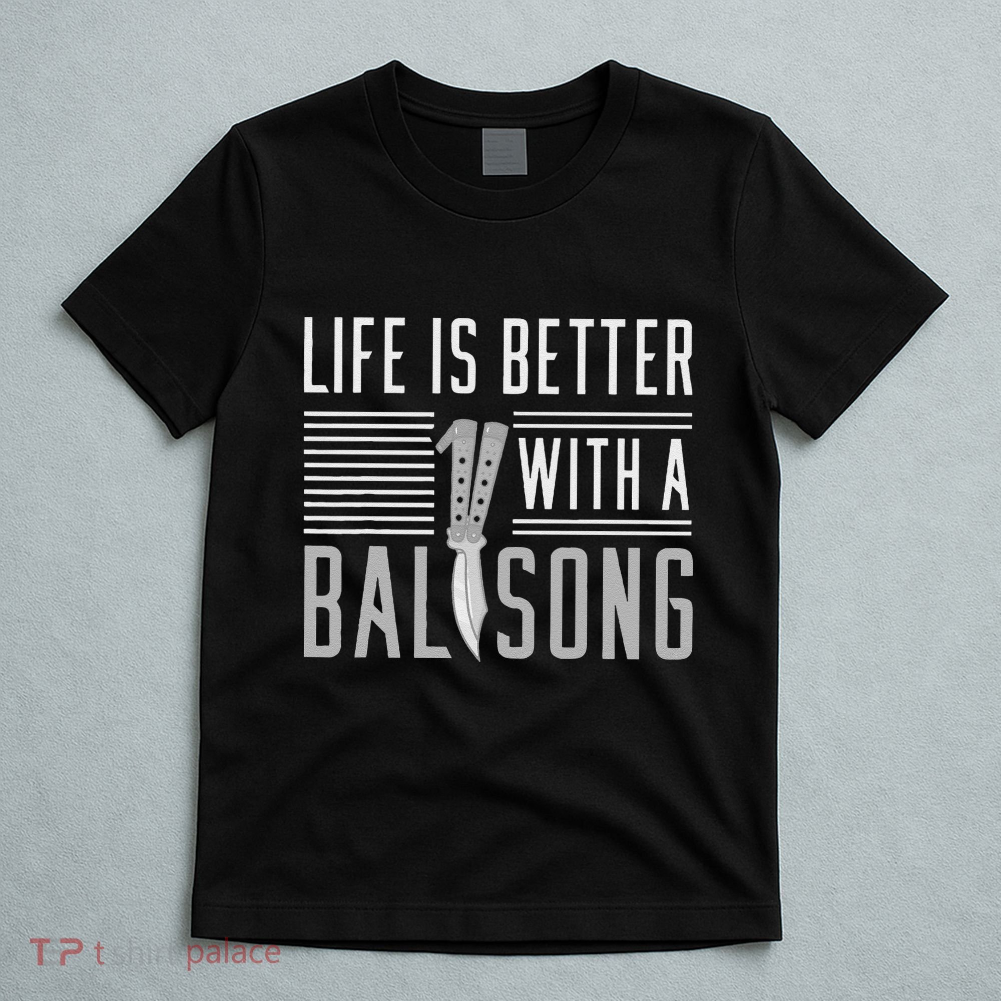 Balisong Knife Batangas Butterfly Folding Pocketknife T-Shirt