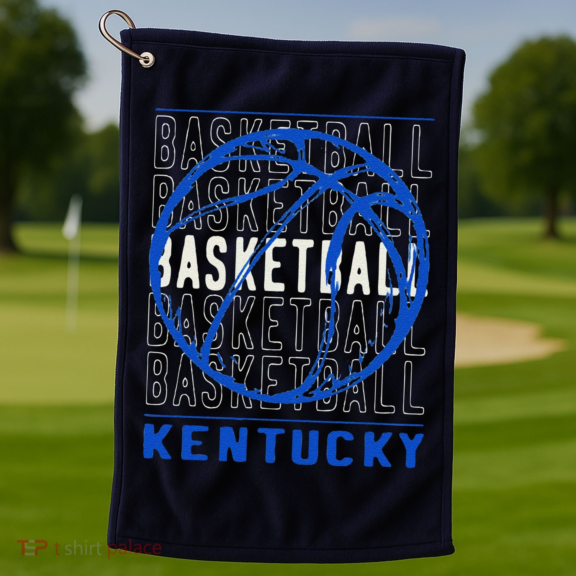 Basketball Kentucky Golf Towel