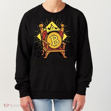 Bitcoin King Women's Sweatshirt