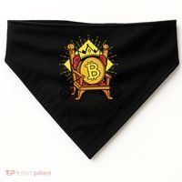 Bitcoin King USA-Made Doggie Bandana thumb 0