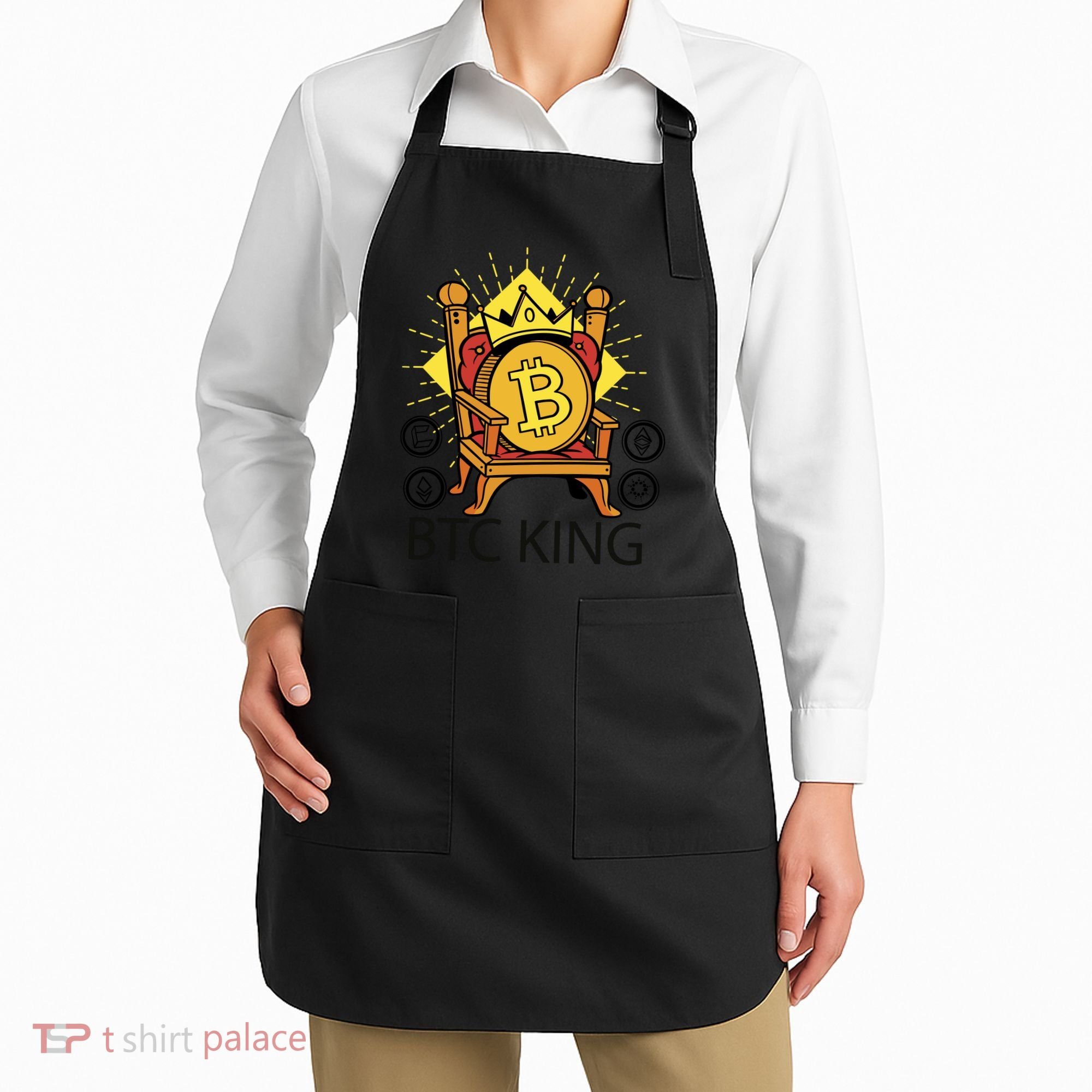 Bitcoin King Apron