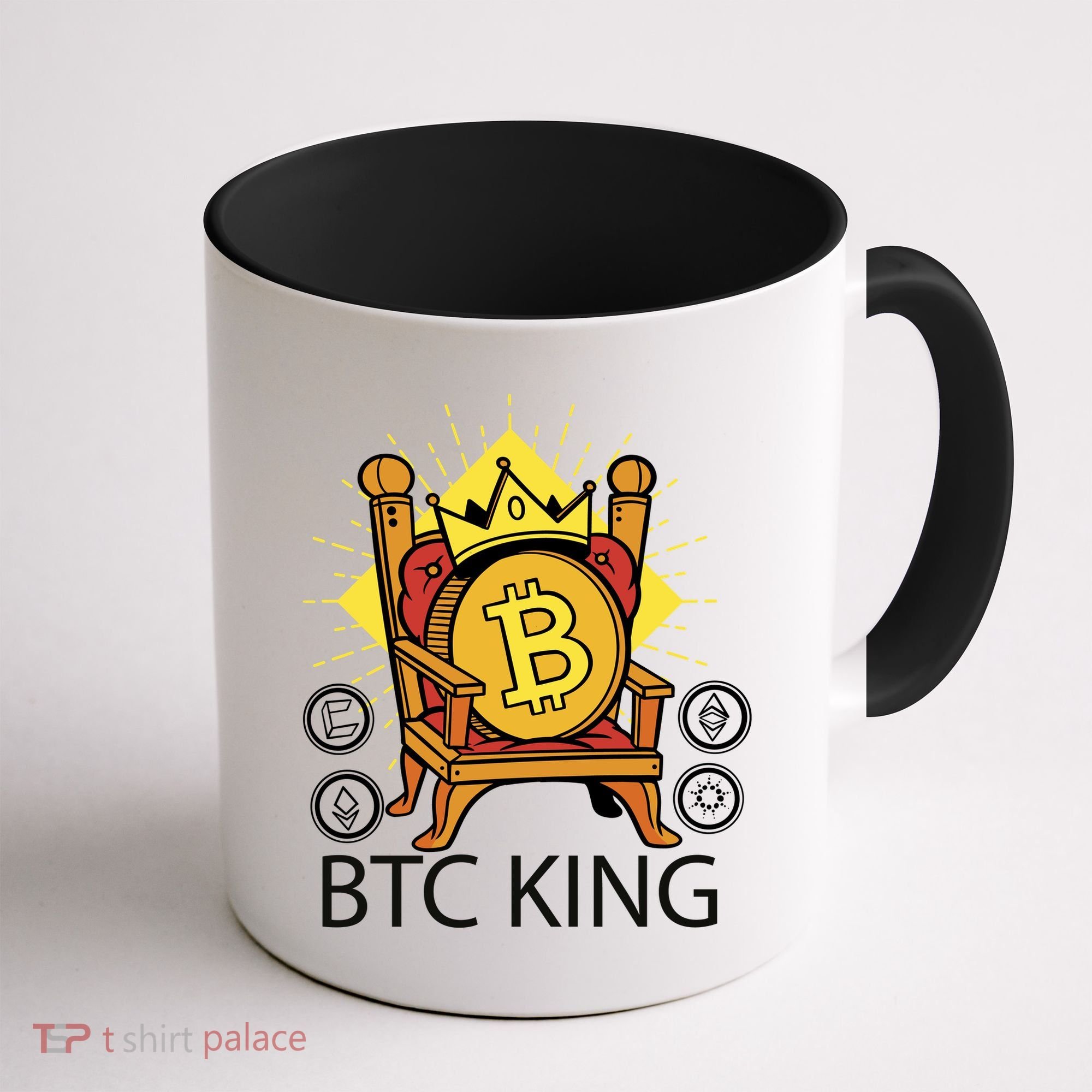 Bitcoin King Coffee Mug