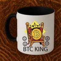 Bitcoin King Coffee Mug thumb 2