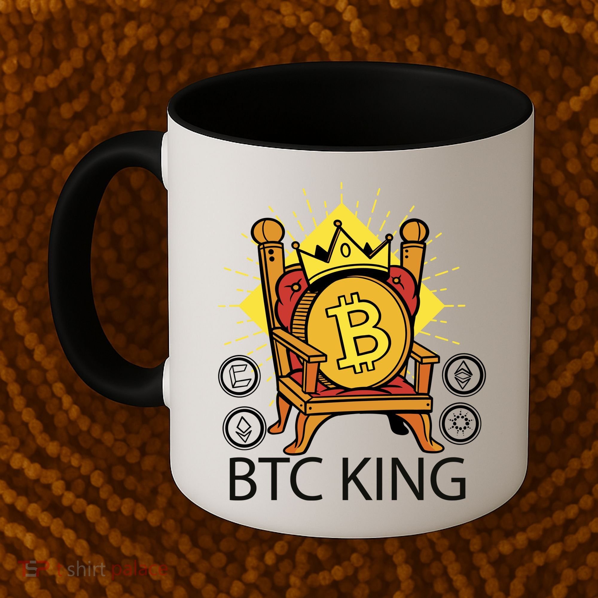 Bitcoin King Coffee Mug