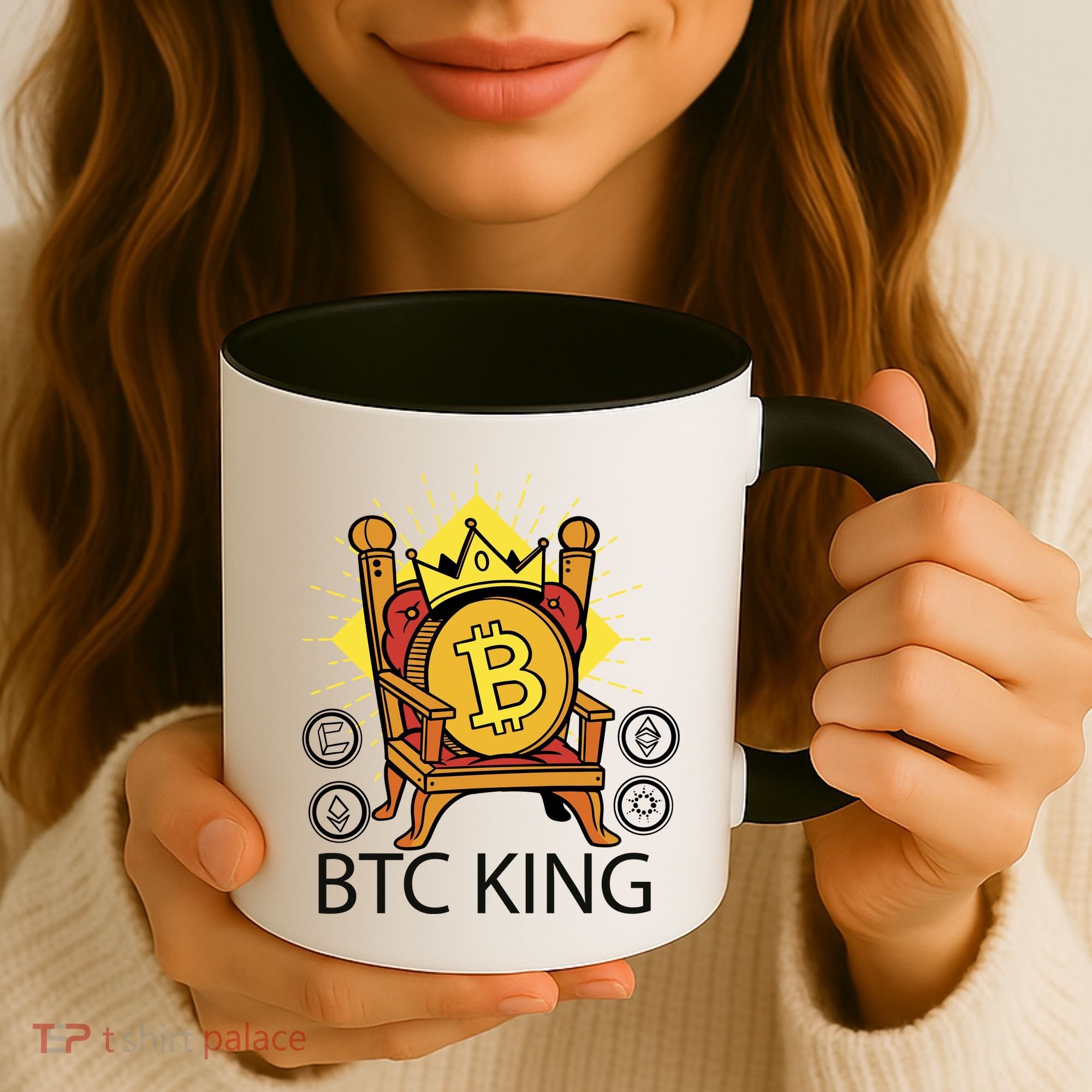 Bitcoin King Coffee Mug