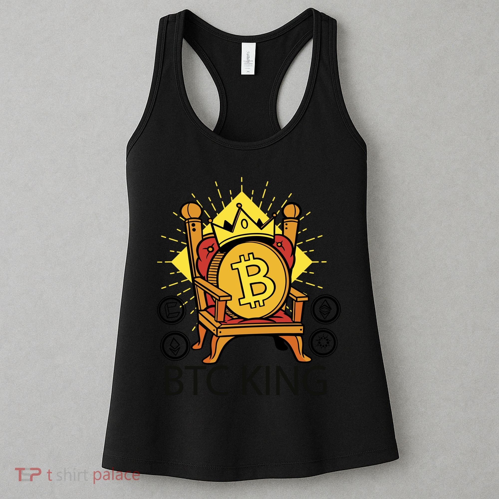 Bitcoin King Women's Tank Top
