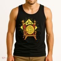 Bitcoin King Tank Top thumb 3