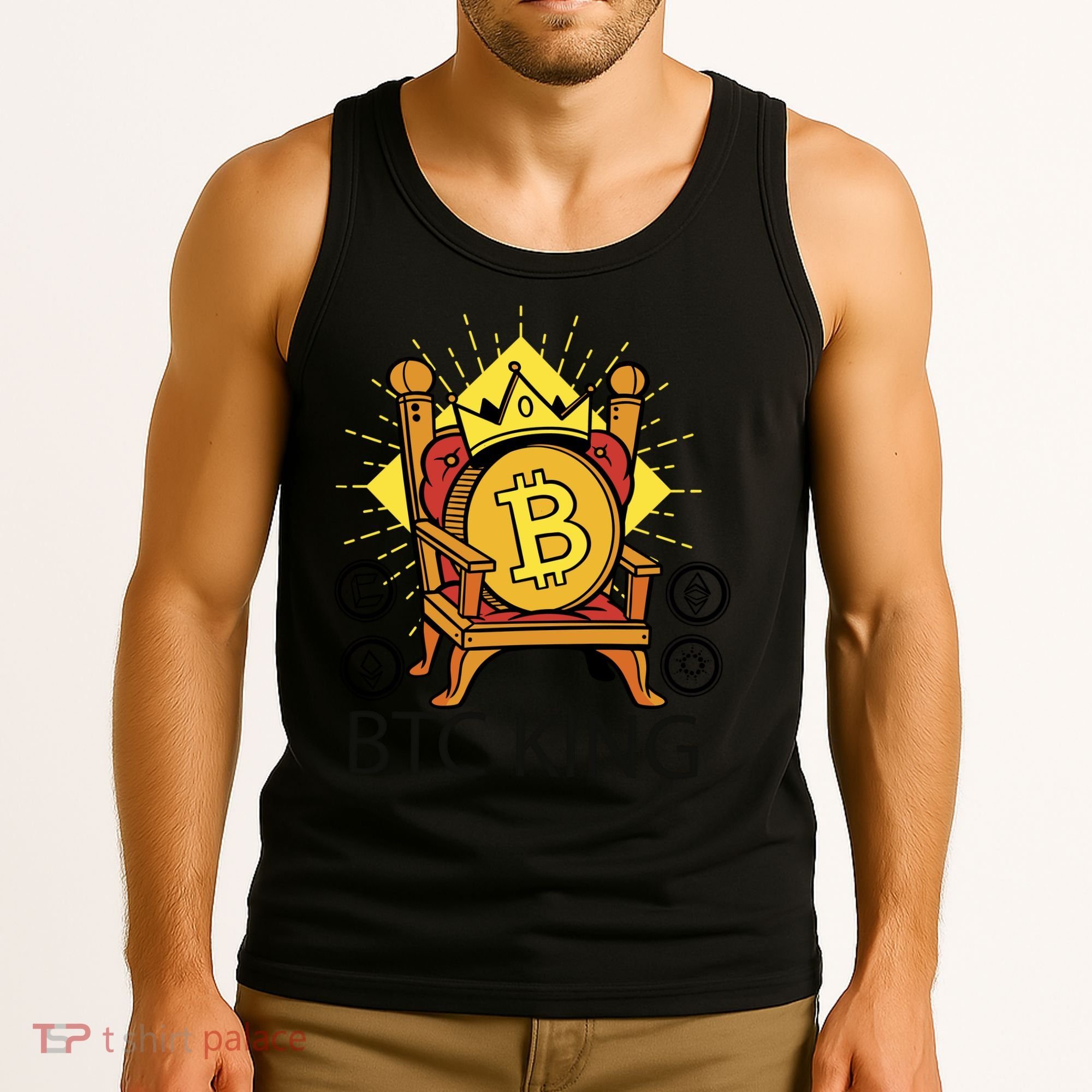 Bitcoin King Tank Top
