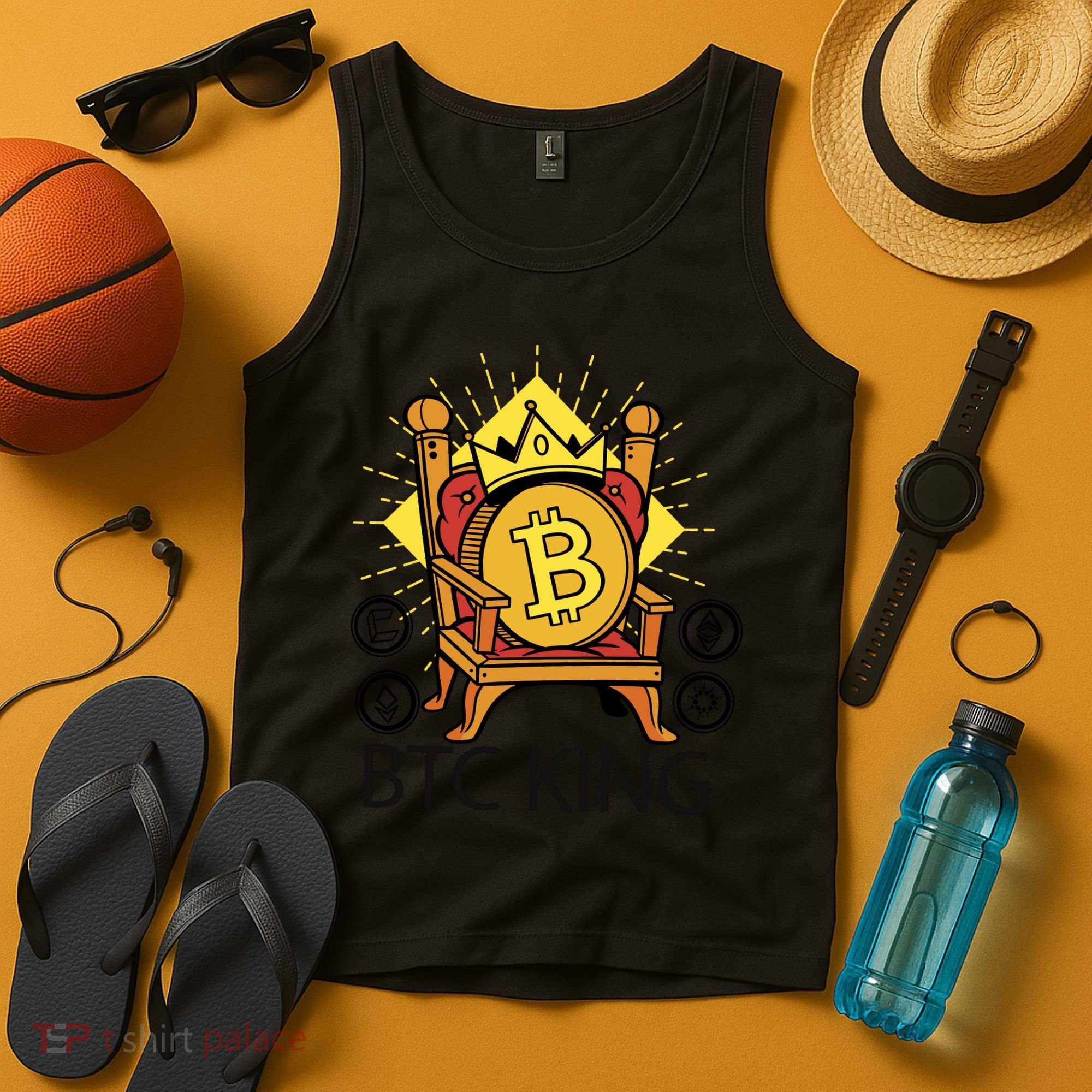 Bitcoin King Tank Top