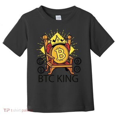 Bitcoin King Toddler T-Shirt