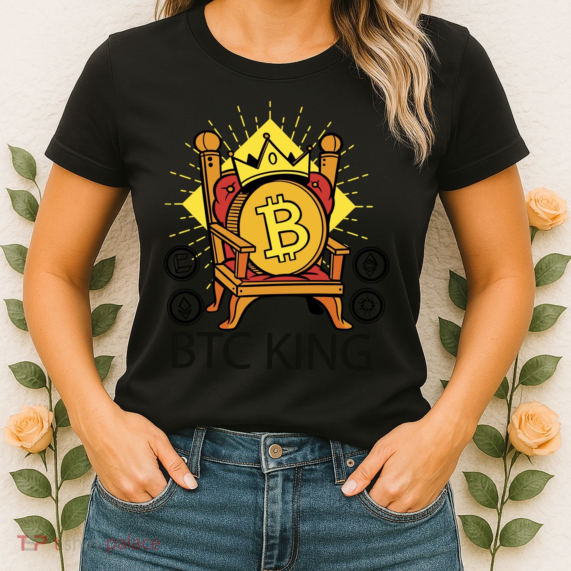 Bitcoin King Women's T-Shirt