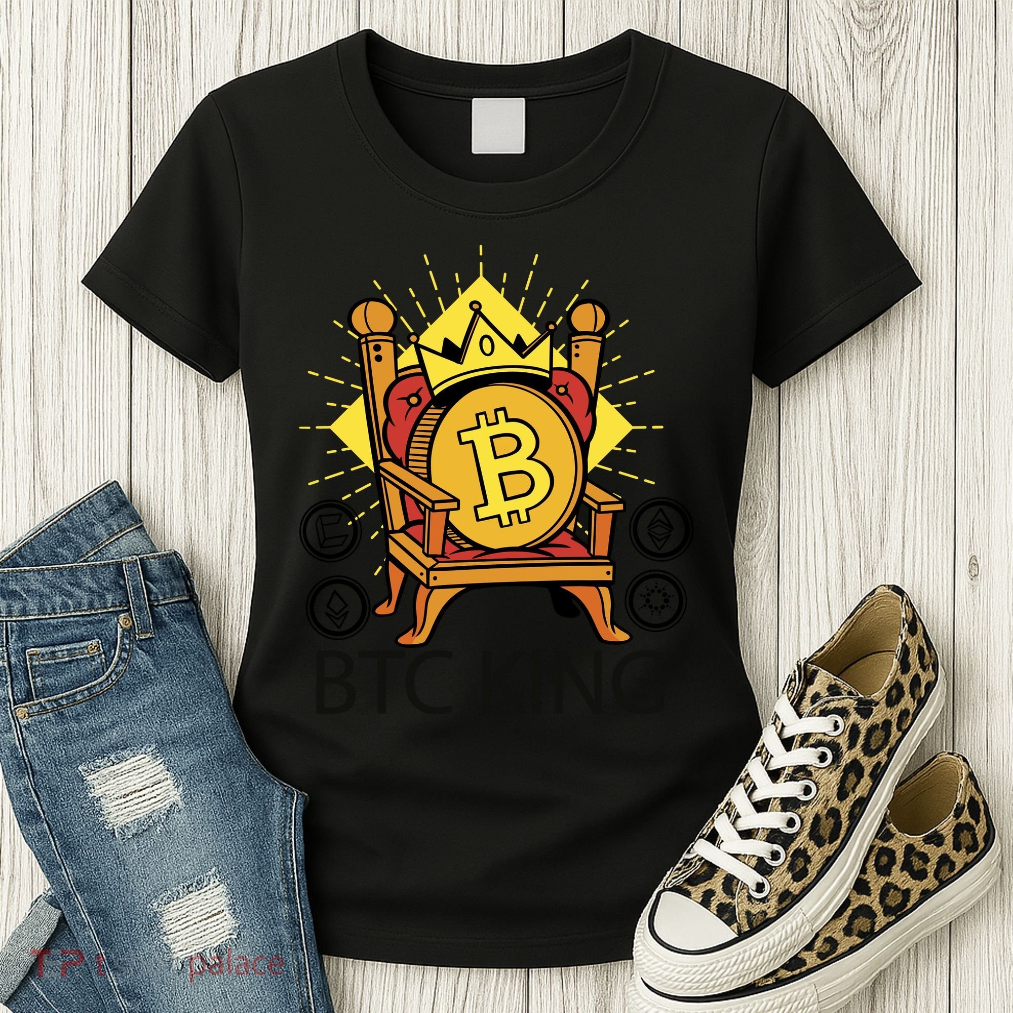 Bitcoin King Women's T-Shirt